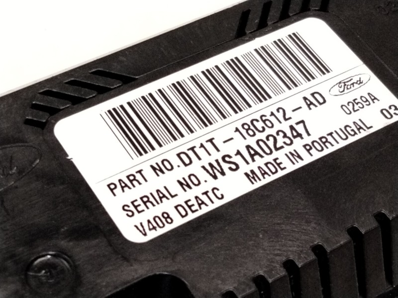 Recambio de mando calefaccion / aire acondicionado para ford transit connect monospace 1.6 tdci referencia OEM IAM DT1T18C612  