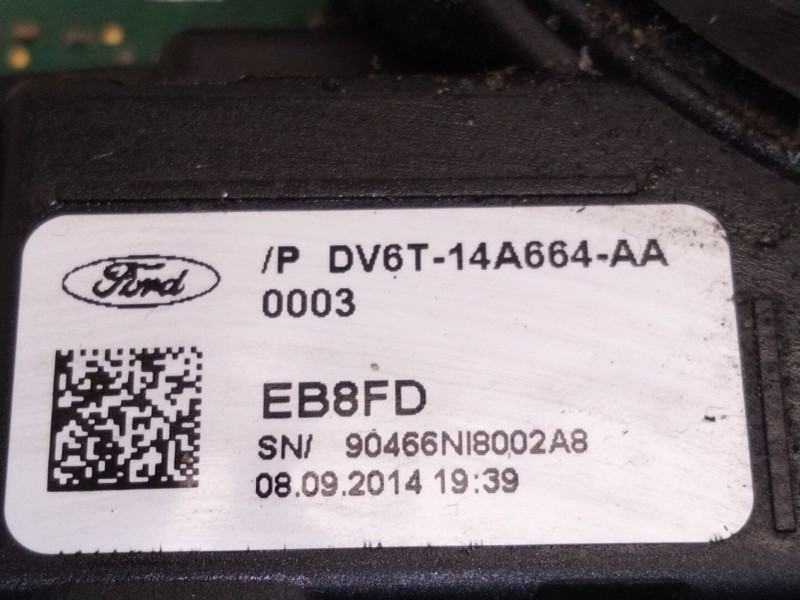 Recambio de anillo airbag para ford transit connect monospace 1.6 tdci referencia OEM IAM DV6T14A664  