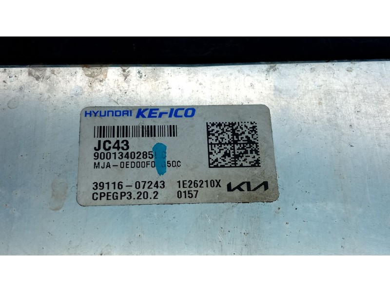 Recambio de centralita motor uce para kia picanto iii (ja) 1.0 referencia OEM IAM 9001340285KC  