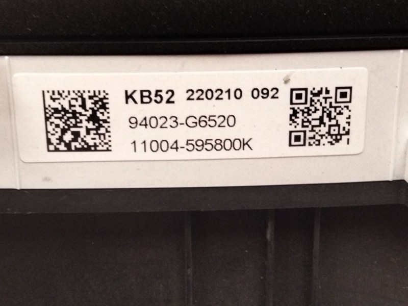 Recambio de cuadro instrumentos para kia picanto iii (ja) 1.0 referencia OEM IAM 94023G6520  