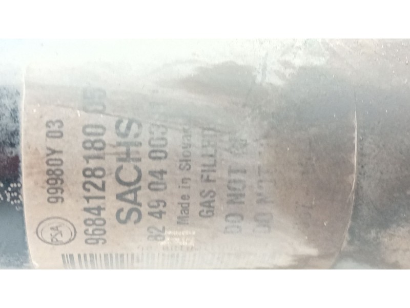 Recambio de amortiguador delantero izquierdo para peugeot partner tepee 1.6 bluehdi 100 referencia OEM IAM 968412818005  