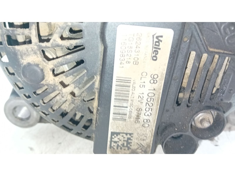 Recambio de alternador para peugeot partner tepee 1.6 bluehdi 100 referencia OEM IAM   