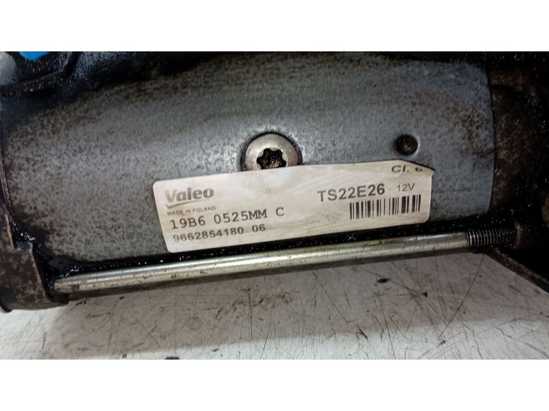 Recambio de motor arranque para peugeot partner tepee 1.6 bluehdi 100 referencia OEM IAM   