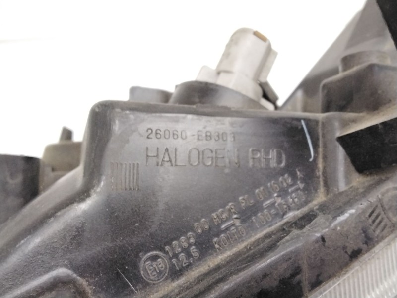 Recambio de faro derecho para nissan pathfinder iii (r51) 2.5 dci 4wd referencia OEM IAM 26060EB303  