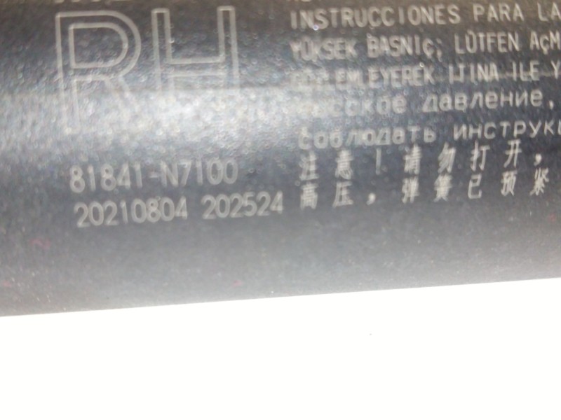 Recambio de amortiguadores maletero / porton para hyundai tucson (nx4e, nx4a) 1.6 t-gdi plug-in-hybrid htrac referencia OEM IAM 