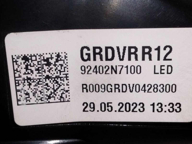 Recambio de piloto trasero derecho para hyundai tucson (nx4e, nx4a) 1.6 t-gdi plug-in-hybrid htrac referencia OEM IAM 92402N7100
