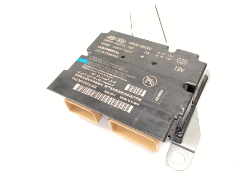 Recambio de centralita airbag para kia picanto iii (ja) 1.0 referencia OEM IAM 95910G6200  