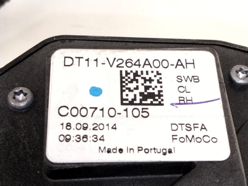 Recambio de cerradura puerta lateral corredera derecha para ford transit connect monospace 1.6 tdci referencia OEM IAM DT11V264A