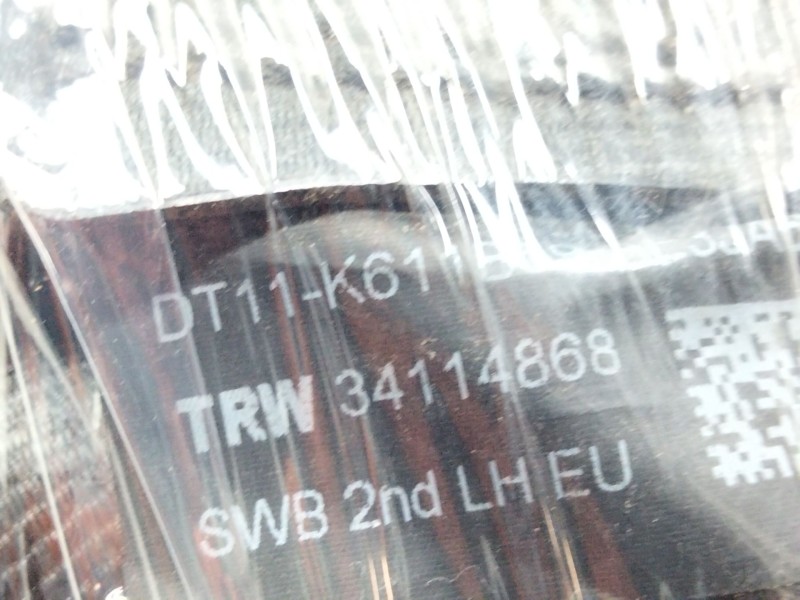 Recambio de cinturon seguridad trasero izquierdo para ford transit connect monospace 1.6 tdci referencia OEM IAM DT11K611B69  