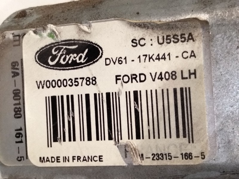 Recambio de motor limpia trasero izquierdo para ford transit connect monospace 1.6 tdci referencia OEM IAM DV6117K441  