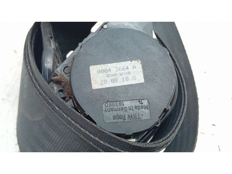Recambio de cinturon seguridad delantero izquierdo para microcar m.cross referencia OEM IAM 00043664A  
