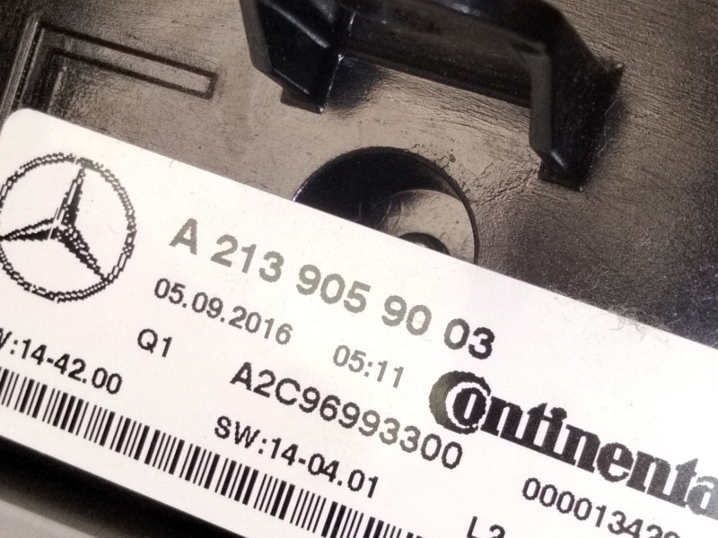 Recambio de mando calefaccion / aire acondicionado para mercedes-benz clase e (w213) e 220 d (213.004) referencia OEM IAM A21390