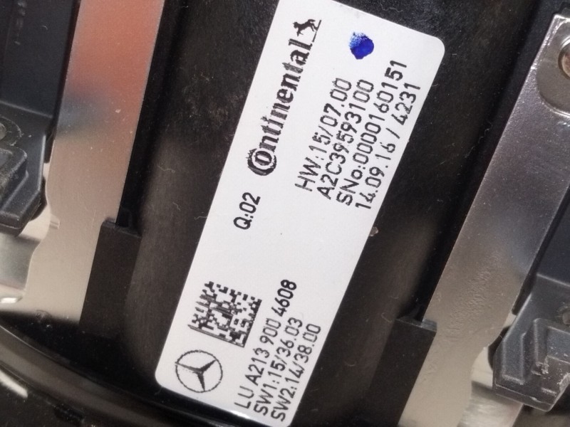 Recambio de mando multifuncion para mercedes-benz clase e (w213) e 220 d (213.004) referencia OEM IAM A2139004608  