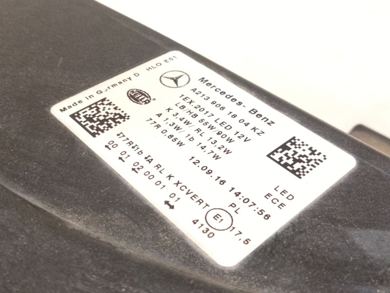 Recambio de faro xenon derecho para mercedes-benz clase e (w213) e 220 d (213.004) referencia OEM IAM A2139061804  