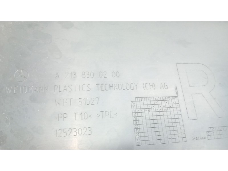 Recambio de torpedo para mercedes-benz clase e (w213) e 220 d (213.004) referencia OEM IAM A2138300200  