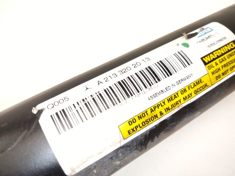 Recambio de amortiguador delantero izquierdo para mercedes-benz clase e (w213) e 220 d (213.004) referencia OEM IAM A2133202013 