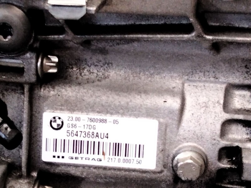 Recambio de caja cambios para bmw 3 (f30, f80) 318 d xdrive referencia OEM IAM GS617DG  
