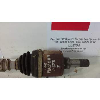 Recambio de transmision delantera izquierda para mazda 3 berlina (bk) 1.6 cd diesel cat referencia OEM IAM   