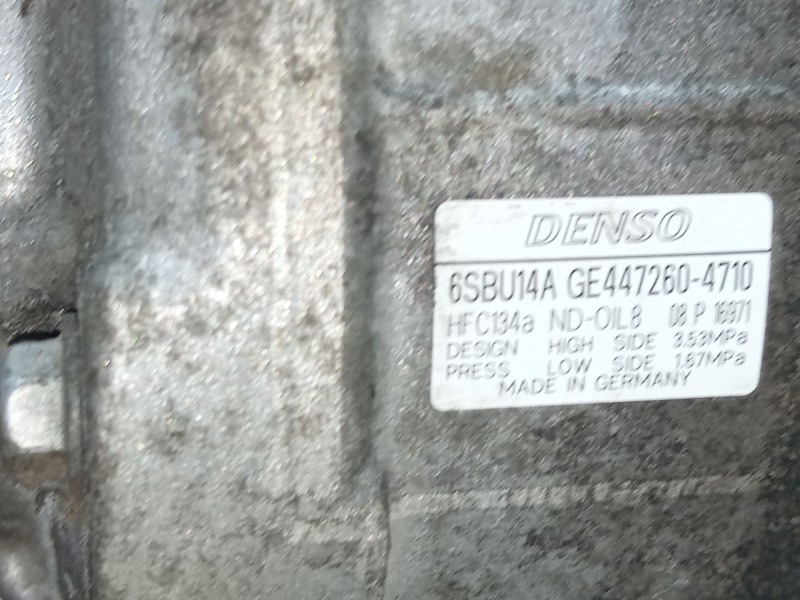Recambio de compresor aire acondicionado para bmw 3 (f30, f80) 318 d xdrive referencia OEM IAM GE4472604710  