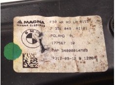 Recambio de elevalunas trasero izquierdo para bmw 3 (f30, f80) 318 d xdrive referencia OEM IAM 7351049   2