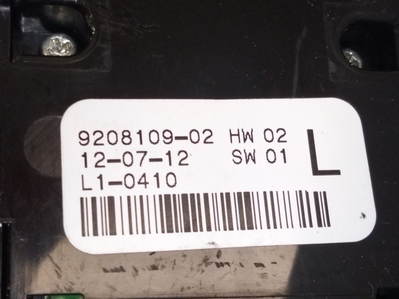 Recambio de mando elevalunas delantero izquierdo para bmw 3 (f30, f80) 318 d xdrive referencia OEM IAM 9208109  