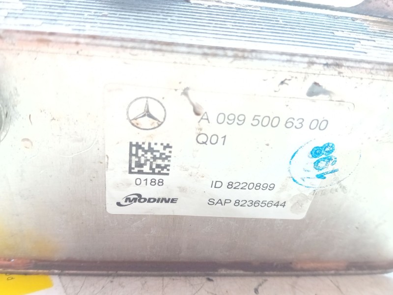 Recambio de enfriador aceite cambio para mercedes-benz clase e (w213) e 220 d (213.004) referencia OEM IAM A099500630  