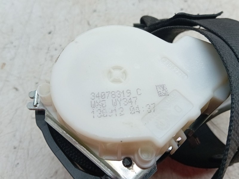 Recambio de cinturon seguridad delantero derecho para bmw 3 (f30, f80) 318 d xdrive referencia OEM IAM 34078319C  