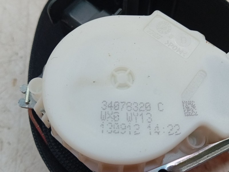 Recambio de cinturon seguridad delantero izquierdo para bmw 3 (f30, f80) 318 d xdrive referencia OEM IAM 34078320C  