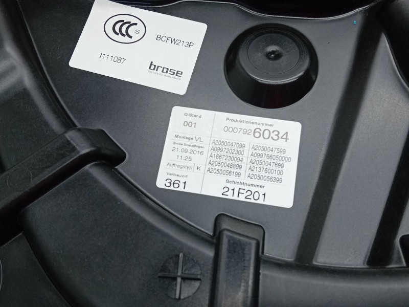 Recambio de elevalunas delantero izquierdo para mercedes-benz clase e (w213) e 220 d (213.004) referencia OEM IAM   