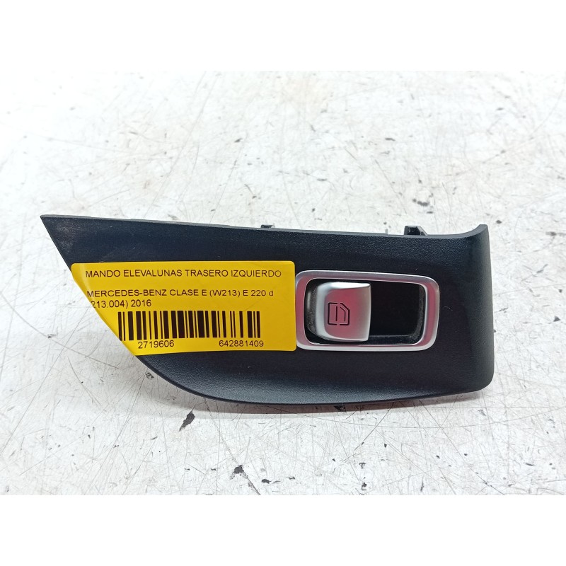 Recambio de mando elevalunas trasero izquierdo para mercedes-benz clase e (w213) e 220 d (213.004) referencia OEM IAM A222905190