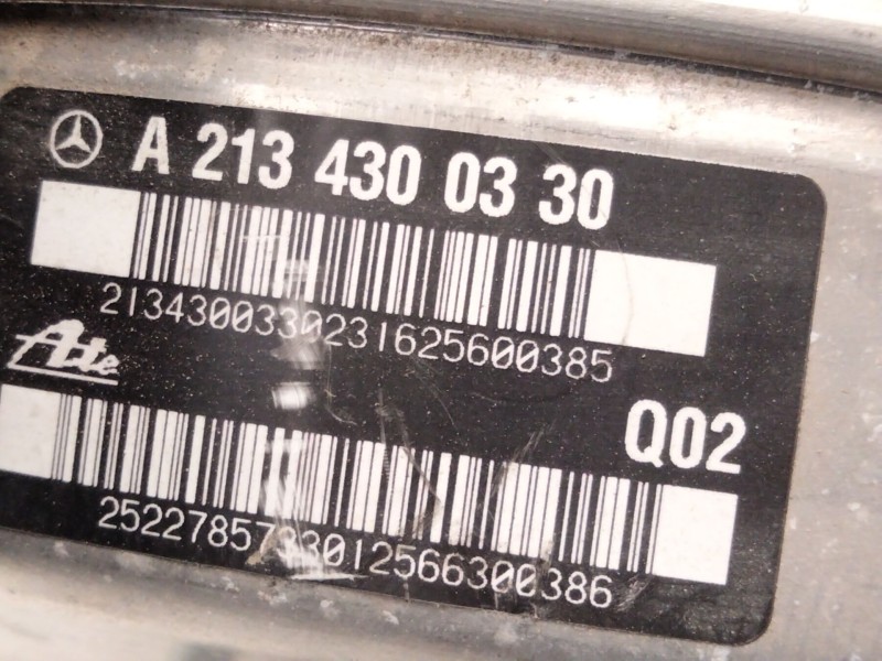 Recambio de servofreno para mercedes-benz clase e (w213) e 220 d (213.004) referencia OEM IAM A2134300330  