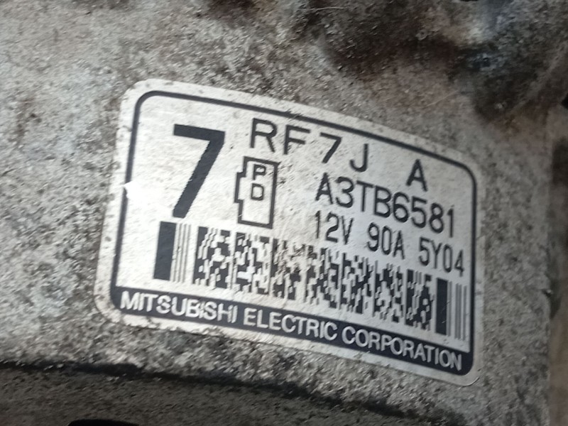 Recambio de alternador para mazda 6 berlina (gg) 2.0 crtd 143 active (4-ptas.) referencia OEM IAM A3TB6581  