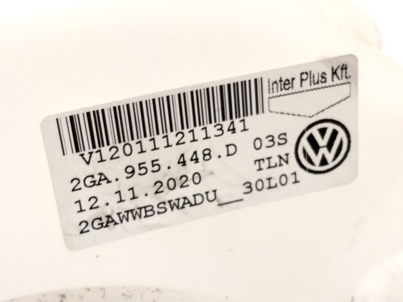 Recambio de deposito limpia para volkswagen t-roc (a11, d11) 1.5 tsi referencia OEM IAM 2GA955448  