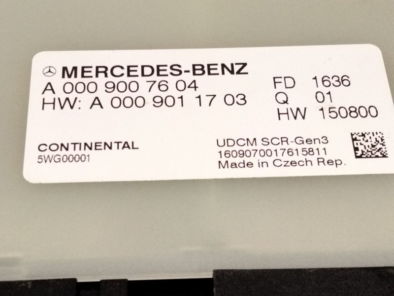 Recambio de modulo electronico para mercedes-benz clase e (w213) e 220 d (213.004) referencia OEM IAM A0009007604  