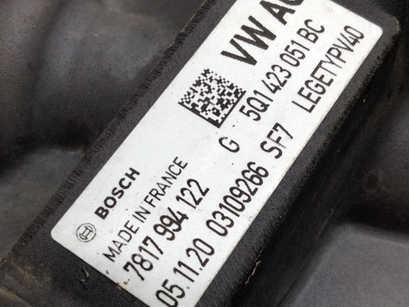 Recambio de caja direccion electrica para volkswagen t-roc (a11, d11) 1.5 tsi referencia OEM IAM 5Q1423051  