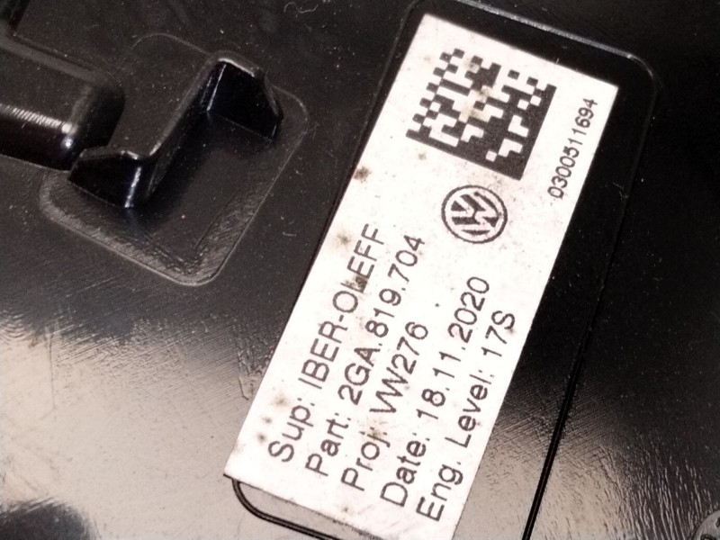 Recambio de aireador derecho para volkswagen t-roc (a11, d11) 1.5 tsi referencia OEM IAM 2GA819704  