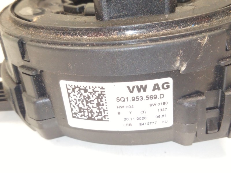 Recambio de anillo airbag para volkswagen t-roc (a11, d11) 1.5 tsi referencia OEM IAM 5Q1953569  