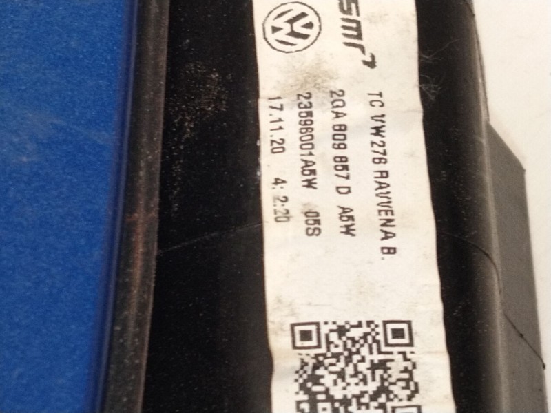 Recambio de tapa exterior combustible para volkswagen t-roc (a11, d11) 1.5 tsi referencia OEM IAM 2QA809857  