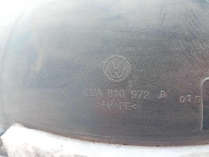 Recambio de guardabarro trasero derecho para volkswagen t-roc (a11, d11) 1.5 tsi referencia OEM IAM 2GA810972  