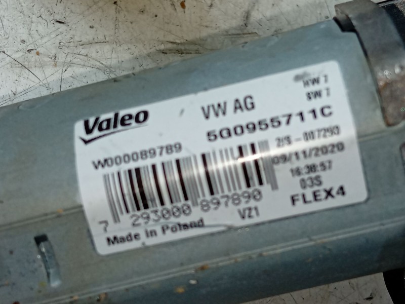 Recambio de motor limpia trasero para volkswagen t-roc (a11, d11) 1.5 tsi referencia OEM IAM 5G0955711C  