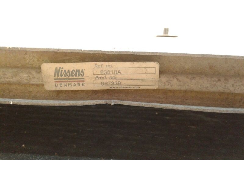 Recambio de radiador agua para renault trafic caja cerrada (ab 4.01) l1h1 caja cerrada, corto referencia OEM IAM   