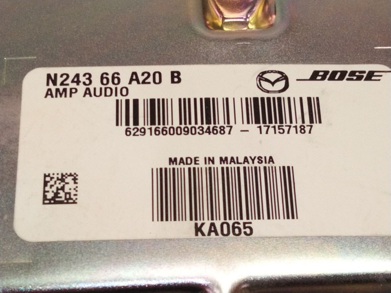 Recambio de modulo electronico para mazda mx-5 rf targa (nd) 2.0 (nd2e) referencia OEM IAM N24366A20B  