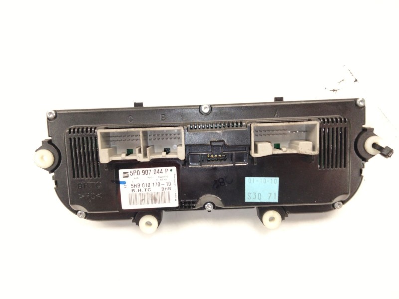 Recambio de mando calefaccion / aire acondicionado para seat altea xl (5p5, 5p8) 2.0 tdi 16v referencia OEM IAM 5P0907044  