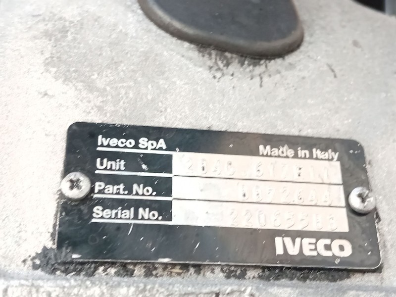 Recambio de caja cambios para iveco daily vi caja/chasis 35s18, 35c18, 40c18, 50c18, 60c18, 65c18, 70c18 referencia OEM IAM 8869