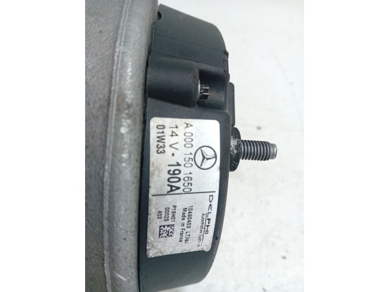 Recambio de alternador para mercedes-benz clase s (w220) s 320 cdi (220.026, 220.126) referencia OEM IAM A0001501650  