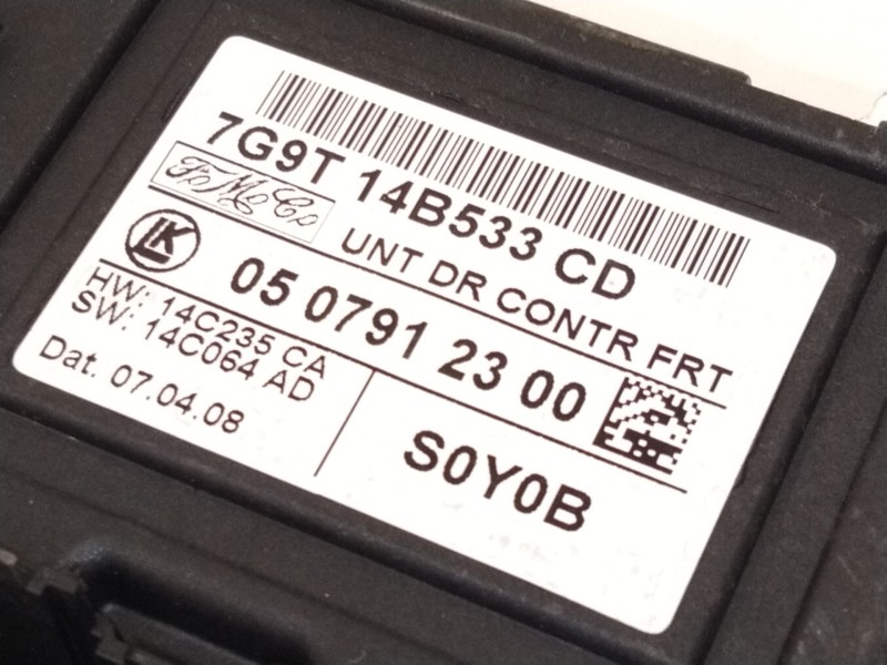 Recambio de modulo control puerta para ford mondeo iv (ba7) 2.2 tdci referencia OEM IAM 7G9T14B533  