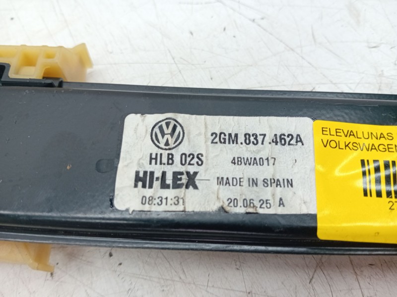 Recambio de elevalunas delantero derecho para volkswagen t-cross (c11) 1.0 tsi referencia OEM IAM 2GM837462A  