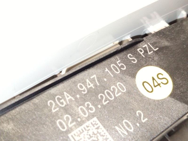 Recambio de luz interior para volkswagen t-cross (c11) 1.0 tsi referencia OEM IAM 2GA947105  