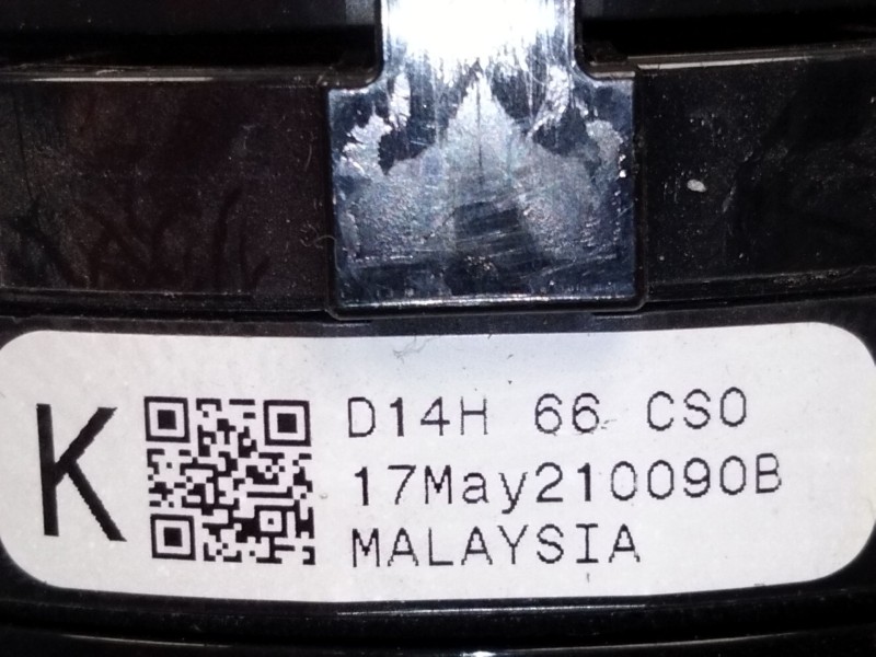 Recambio de anillo airbag para mazda mx-5 rf targa (nd) 2.0 (nd2e) referencia OEM IAM D14H66CS0  