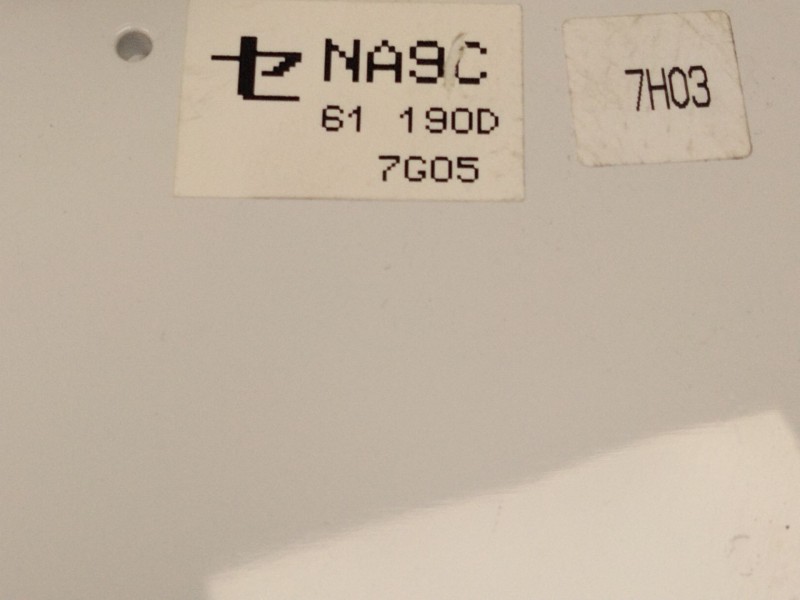 Recambio de mando calefaccion / aire acondicionado para mazda mx-5 rf targa (nd) 2.0 (nd2e) referencia OEM IAM NA9C61190D  